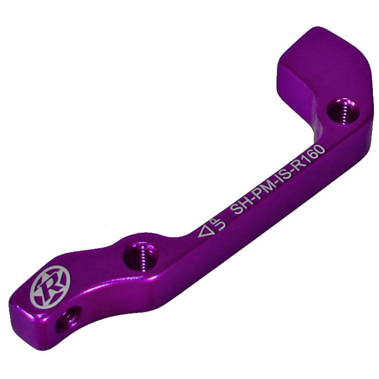 Disc Brake Adapter, IS-PM 180 Front/160 Rear, Purple
