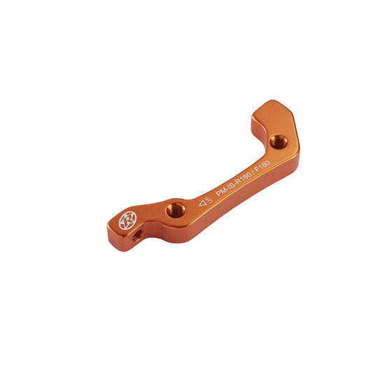 Reverse Disc Brake Adapter IS-PM 180 Front/160 Rear Orange