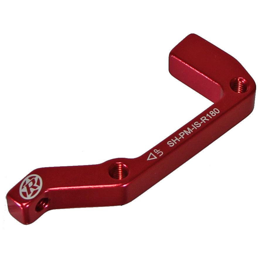 Disc Brake Adapter, IS-PM 180 Rear, Shimano, Red
