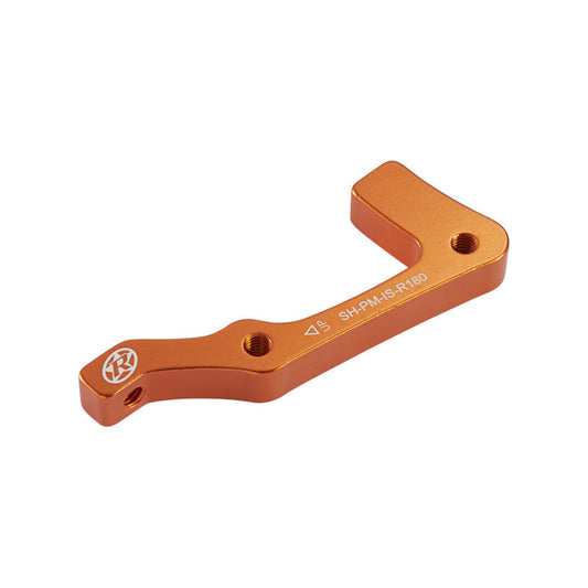 Reverse Disc Brake Adapter IS-PM 180 Rear Shimano Orange