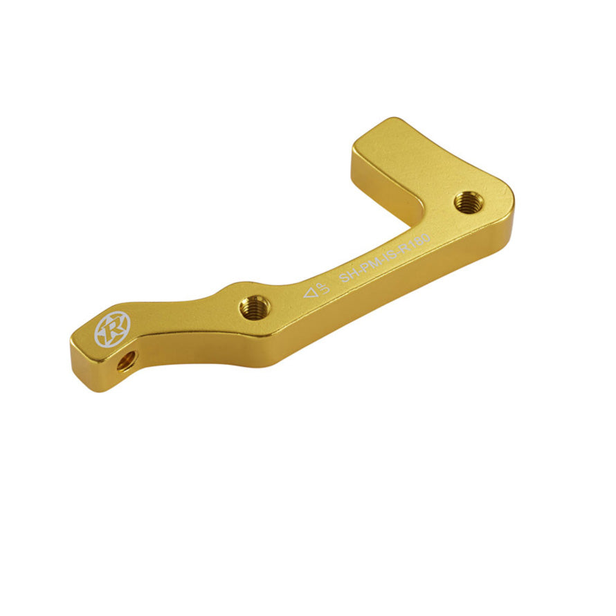 Disc Brake Adapter, IS-PM 180 Rear, Shimano, Gold