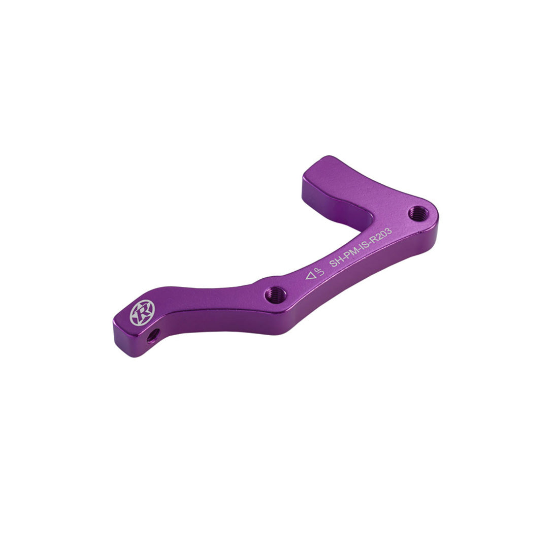Disc Brake Adapter, IS-PM 203 Rear, Shimano, Purple