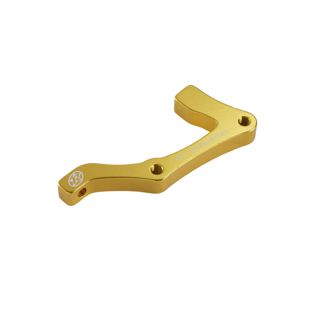 Disc Brake Adapter, IS-PM 203 Rear, Shimano, Gold