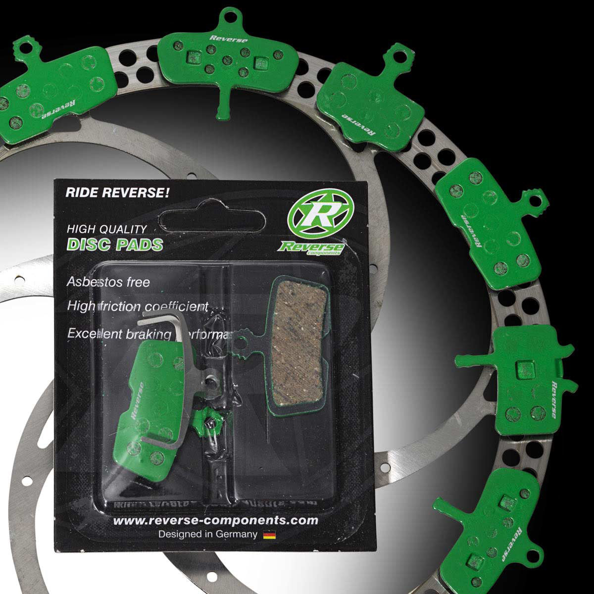 Organic Brake Pads, Avid XO/9/7 Trail, SRAM Guide
