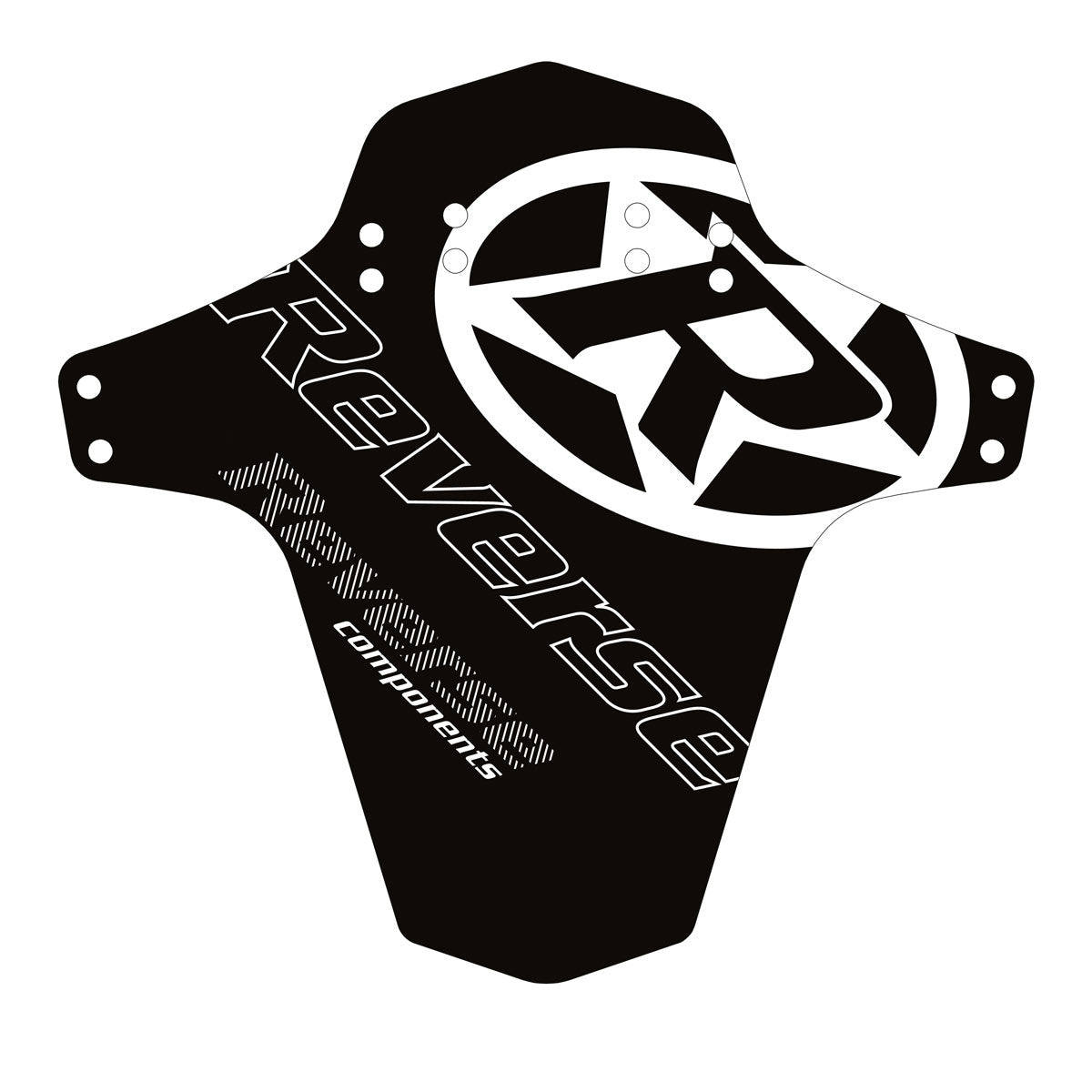 Mudfender, Logo, Black/White  NLS
