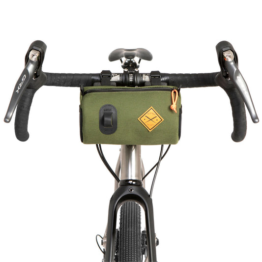 Restrap Canister Handlebar Bag - Olive