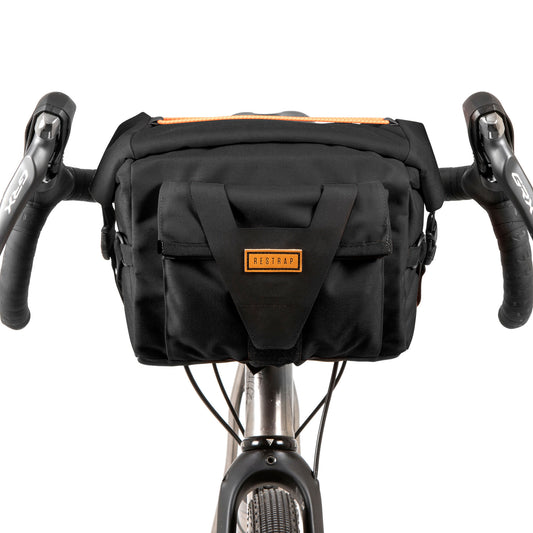 Restrap Bar Pack Handlebar Bag - Black