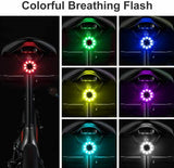 ROCKBROS Multiple Color Bike Tail Light Q1