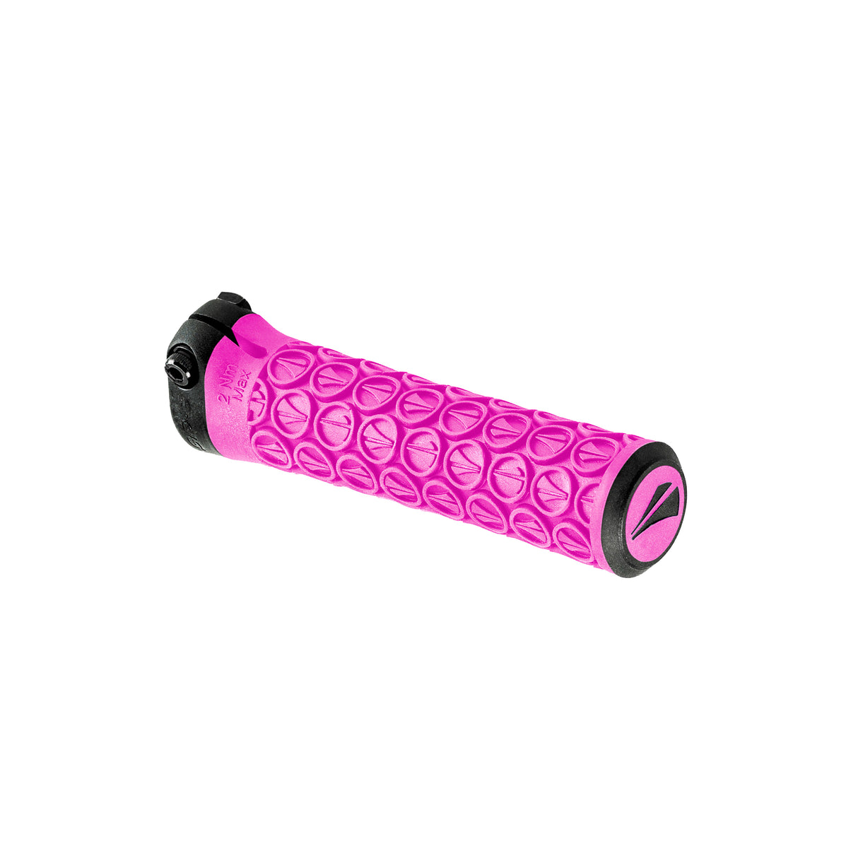 Slater Jr Lock-On MTB Grips - Neon Pink/Blk