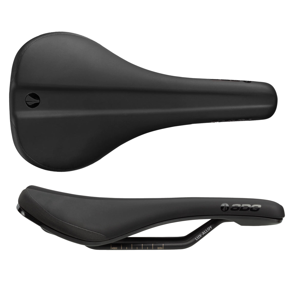 Bel-Air V3 Saddle, Lux-Alloy Rails, Black