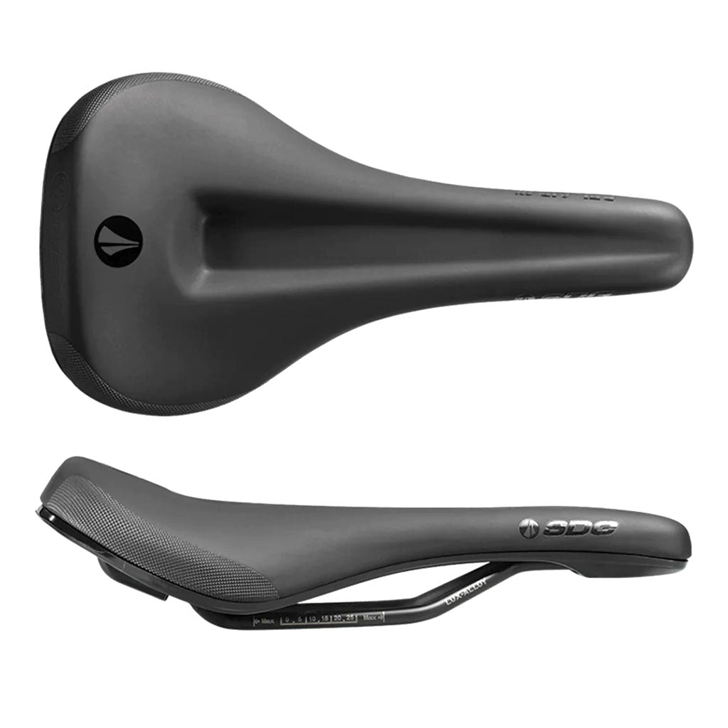 Bel-Air V3 Max Traditional Saddle, Steel Rails, Black