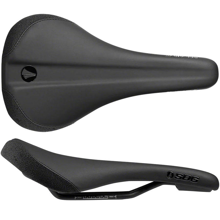 Bel-Air V3 Traditional Saddle, Steel Rails, Black
