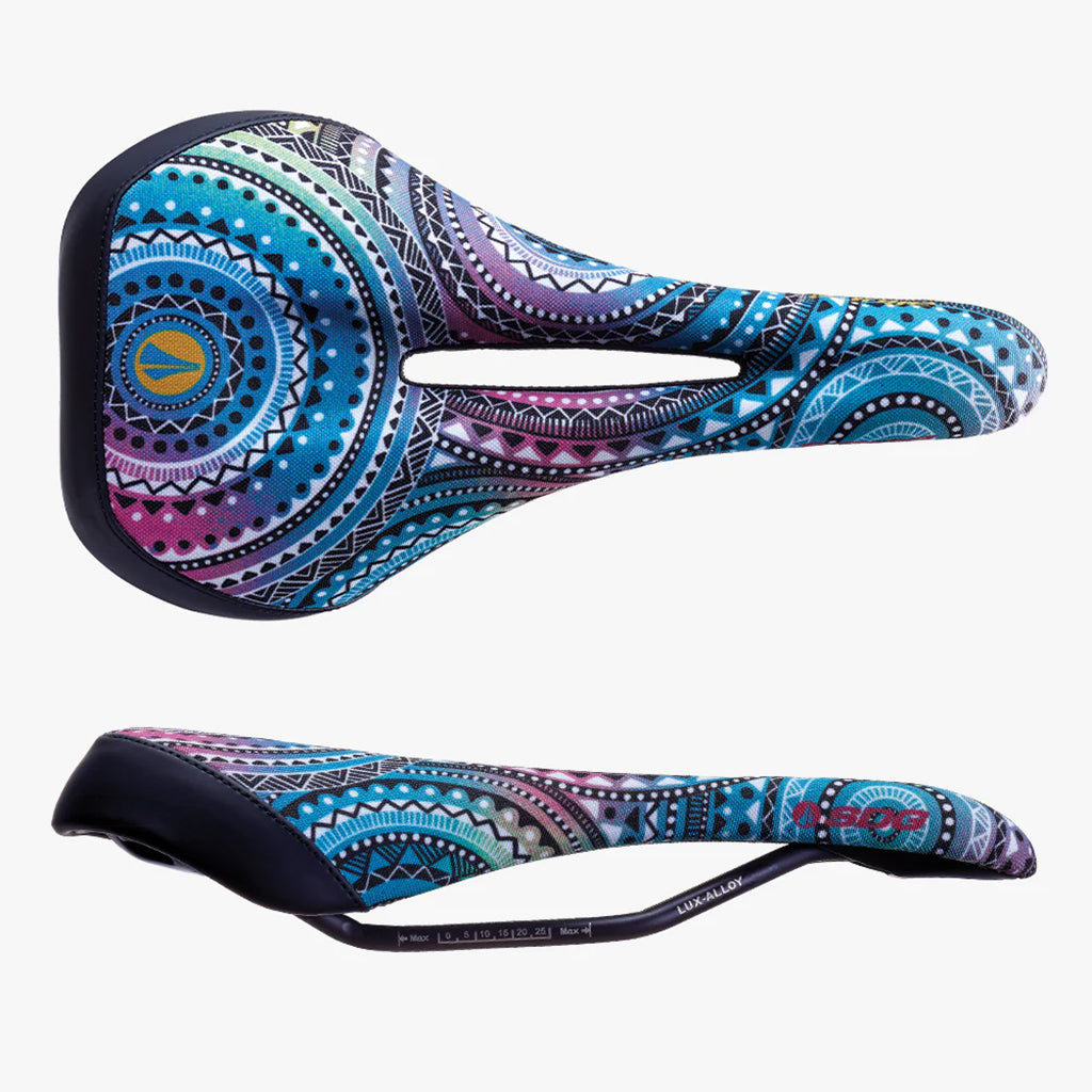 Allure V2 Saddle, Lux-Alloy Rails, Surf Print