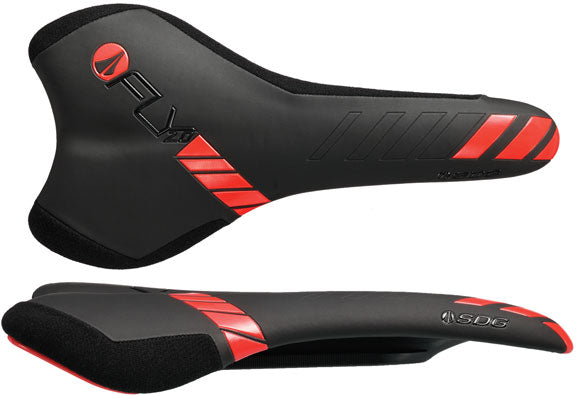 I-Fly 2.0 I-Beam Saddle - Black/Red