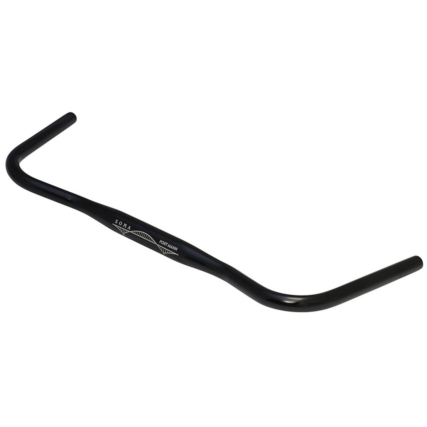 Soma Port Mann Handlebar (31.8) 25mm/650mm - Black