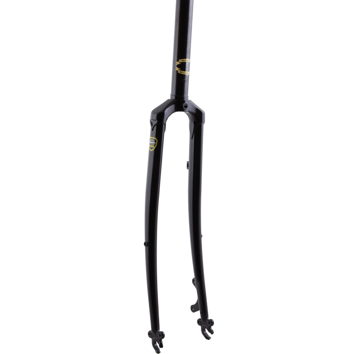 Lugged CX Disc Fork, 700c 1-1/8", Black