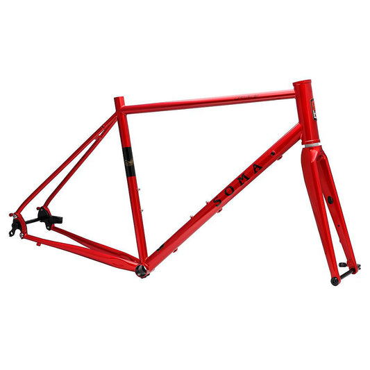 Soma Smoothie HP Road Frameset  58cm - Candy Apple Red