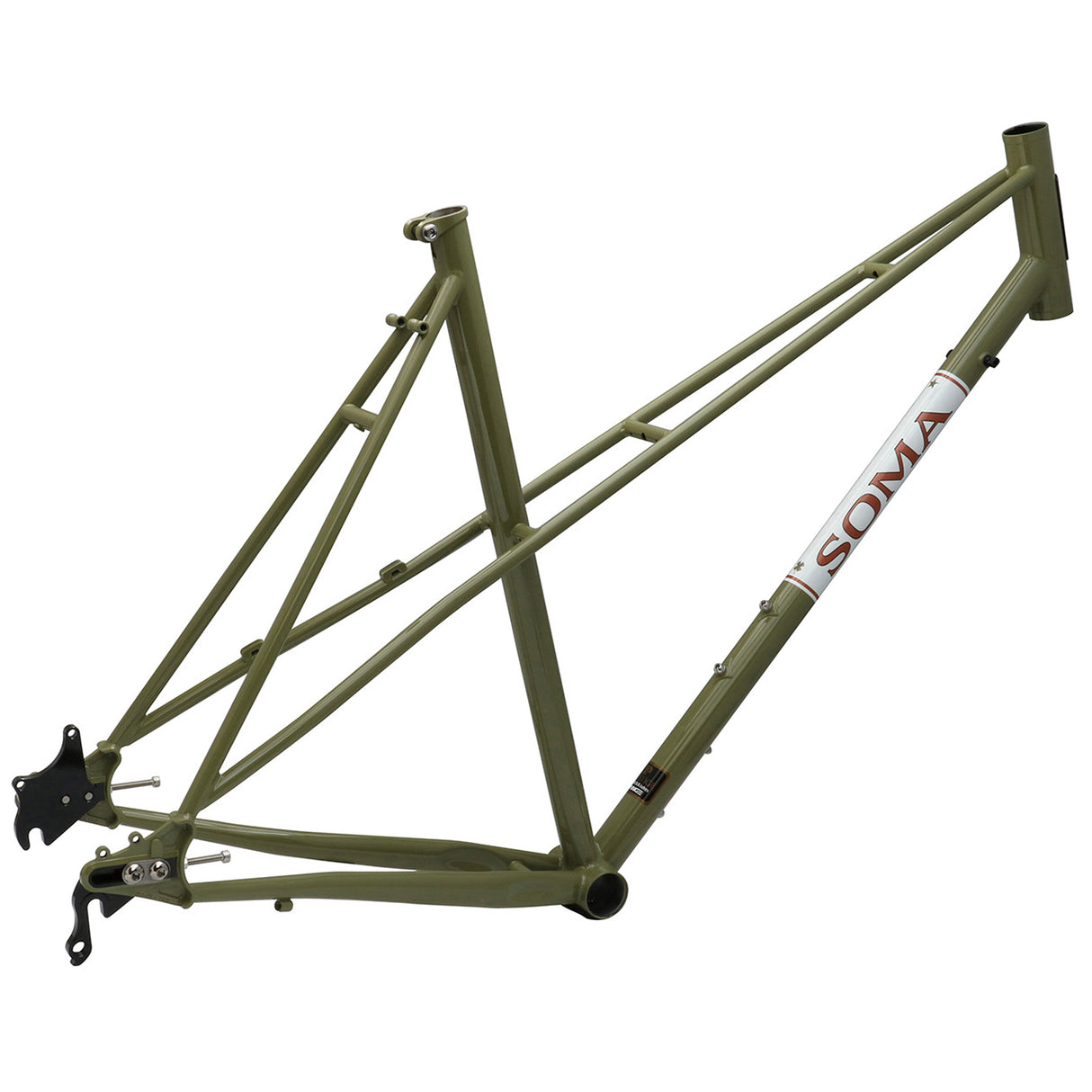 Buena Vista Disc Mixte Frame/Fork, 50cm - Olive Green
