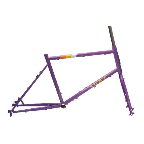 Soma Rufus Urban Cruiser Frameset  42cm Purple