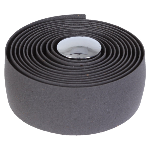 Thick and Zesty Cork Bar Tape, Charcoal Gray