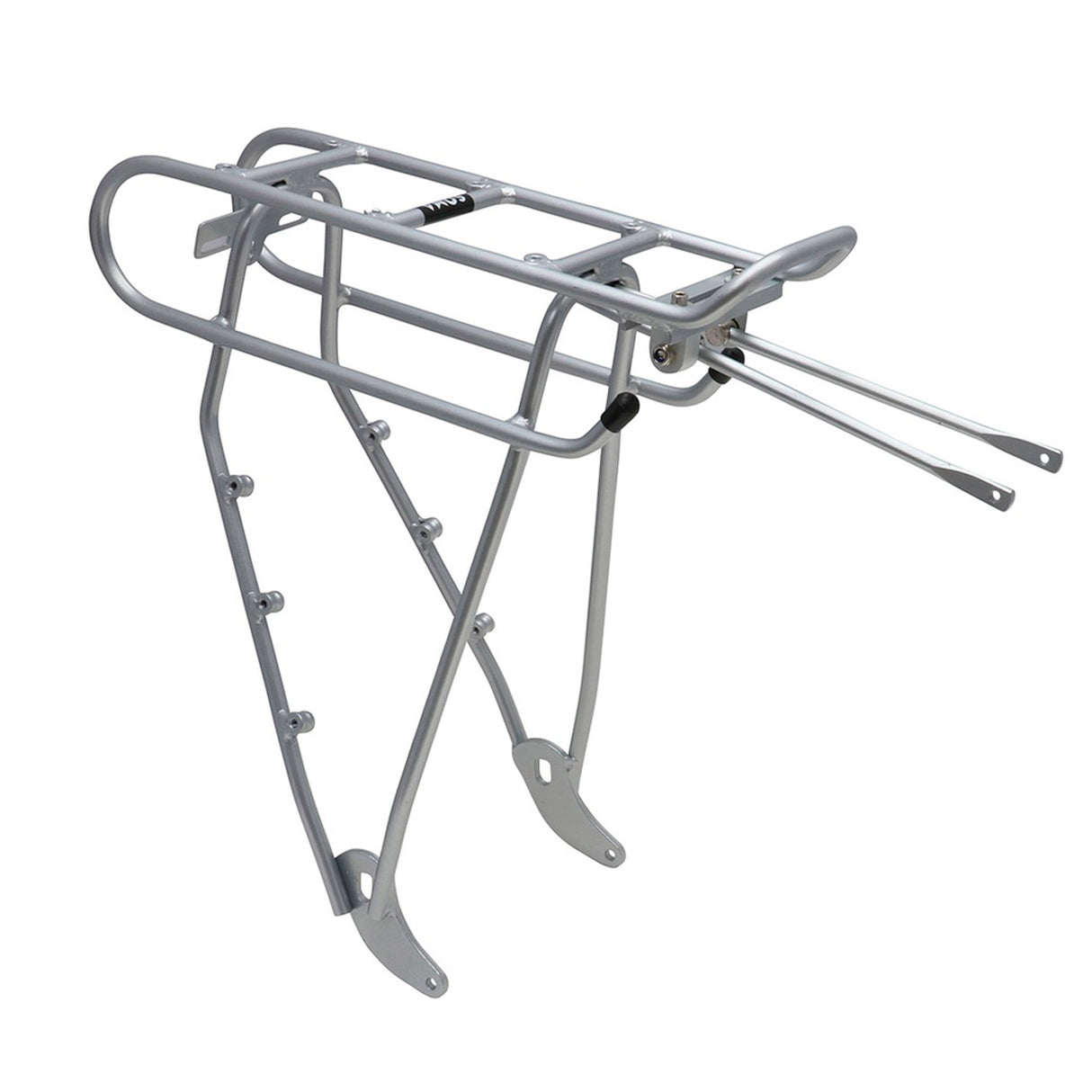 Rakku 2 Alloy Rear Rack, Silver