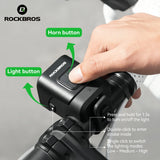 SKL01 Electric Bike Horn Front Light 2-in-1 450lm 2300mAh