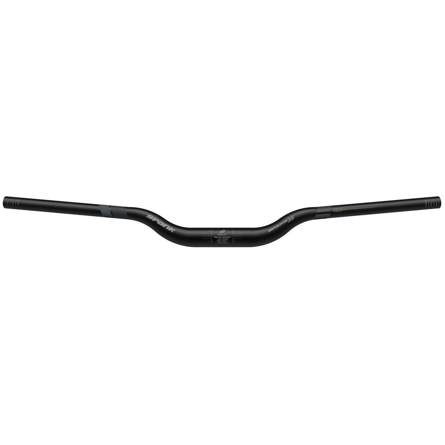 Spank Spike 35 Vibrocore Handlebar - 35mm Clamp 820mm 40mm Rise Black