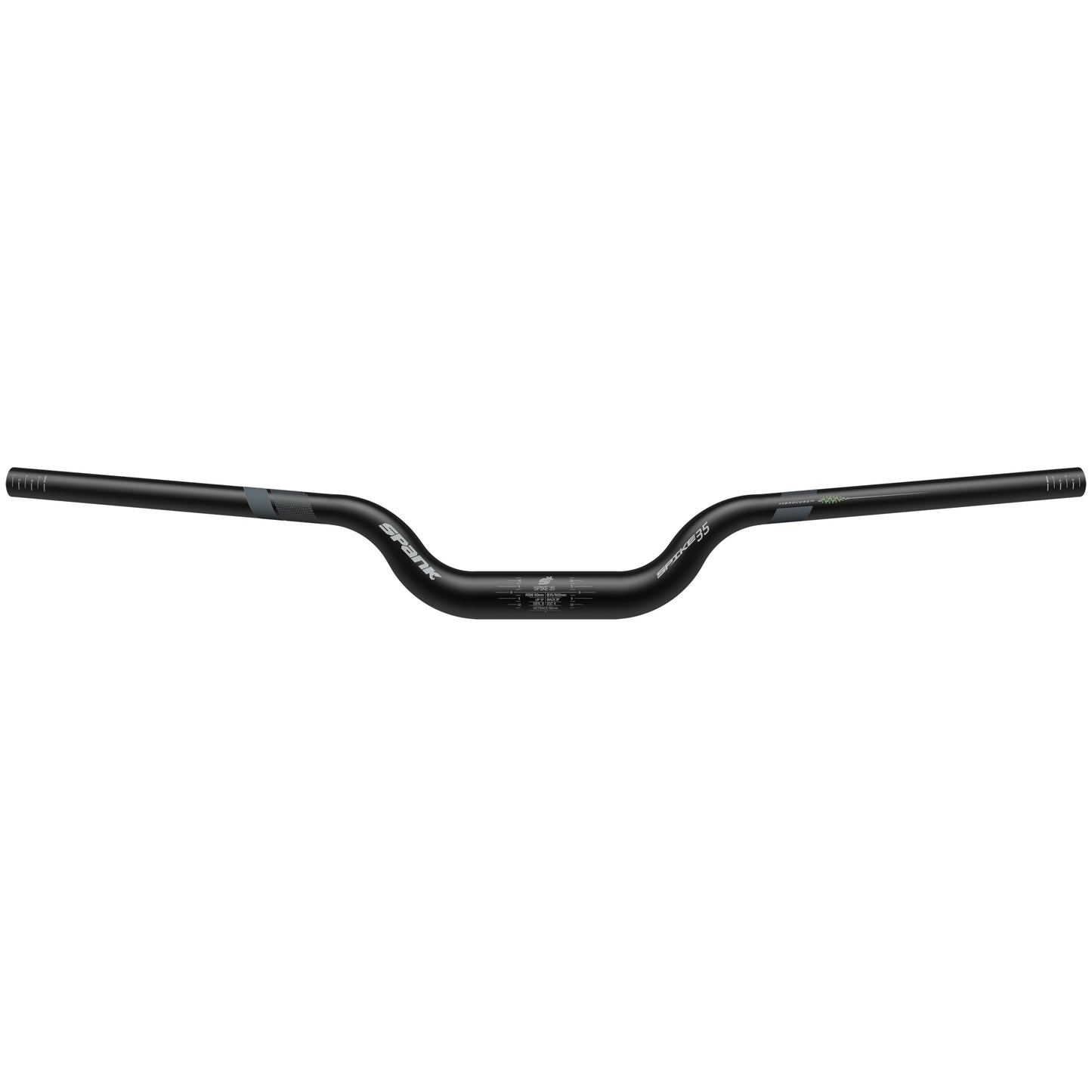 Spank Spike 35 Vibrocore Handlebar - 35mm Clamp 820mm 60mm Rise Black