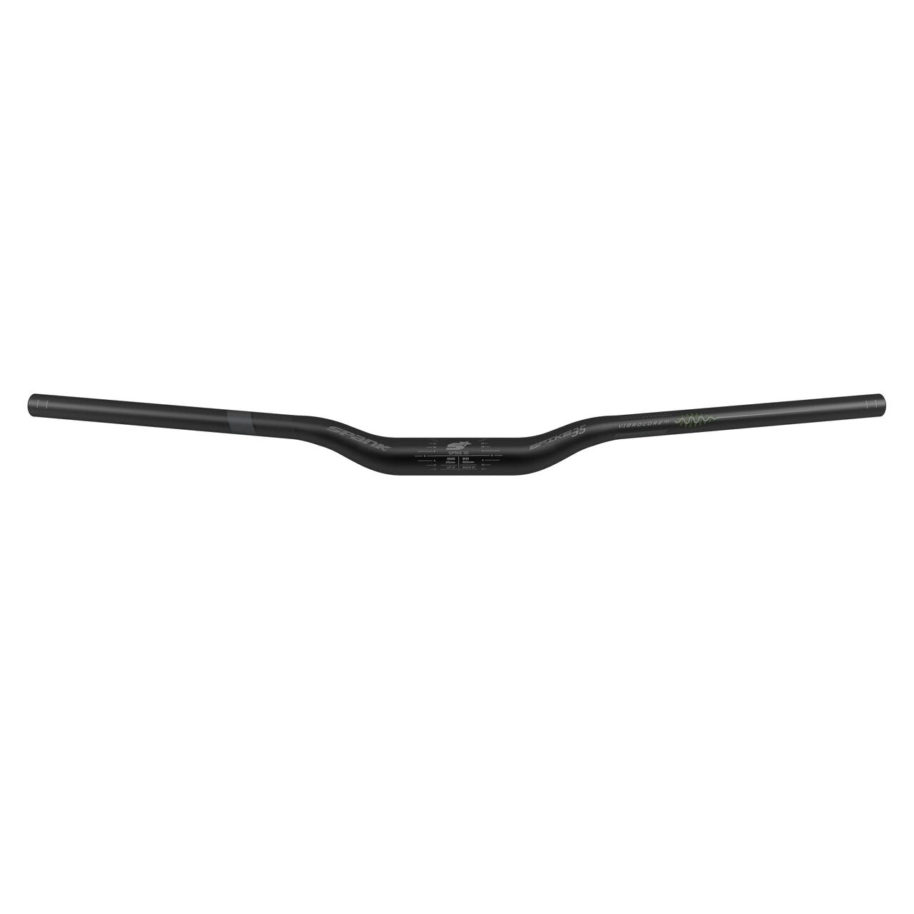 Spank Spike 35 Vibrocore Riser Bar 35 x 820mm 25mm Rise Black