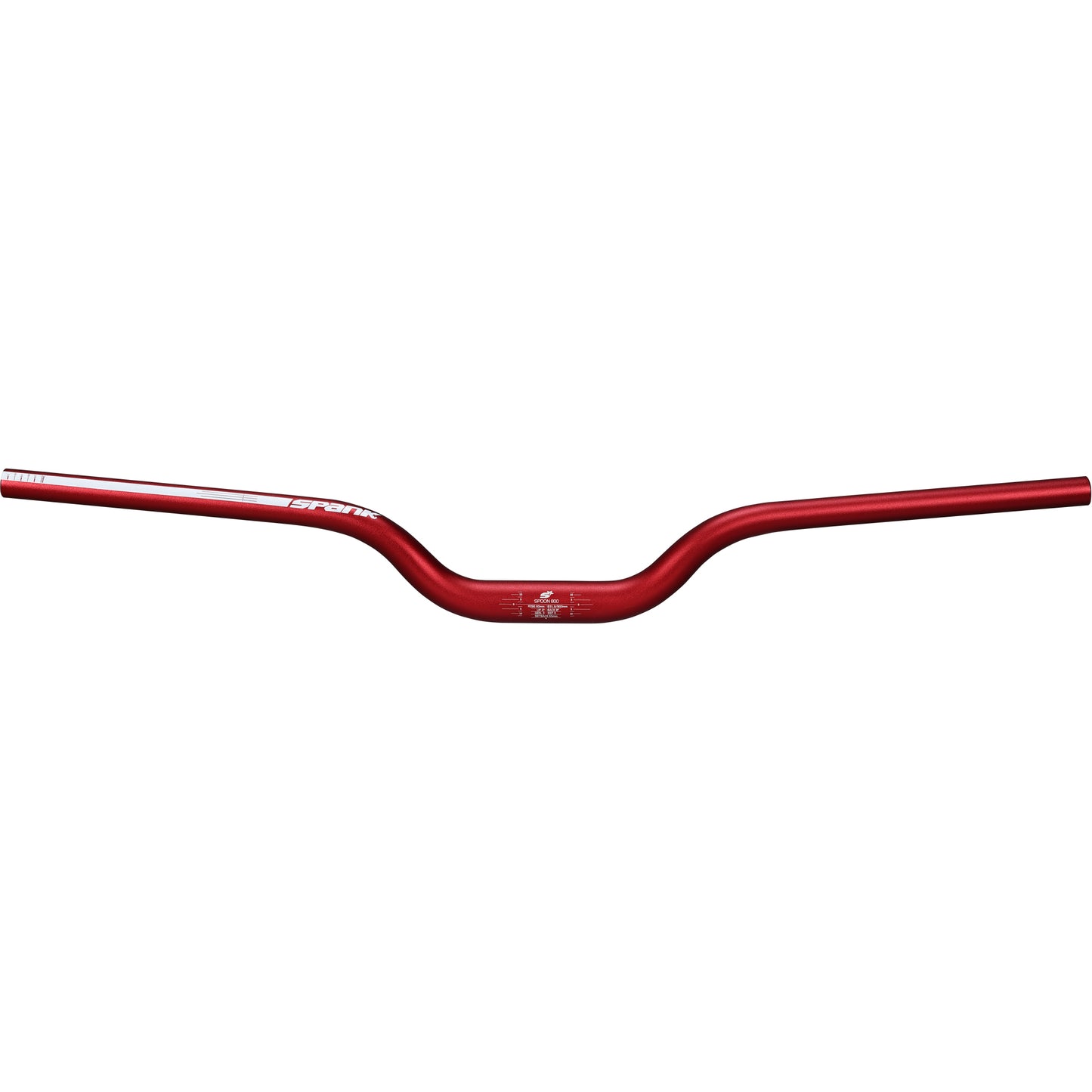 Spank SPOON 800 SkyScraper Handlebar - 31.8mm Clamp 60mm Rise Red