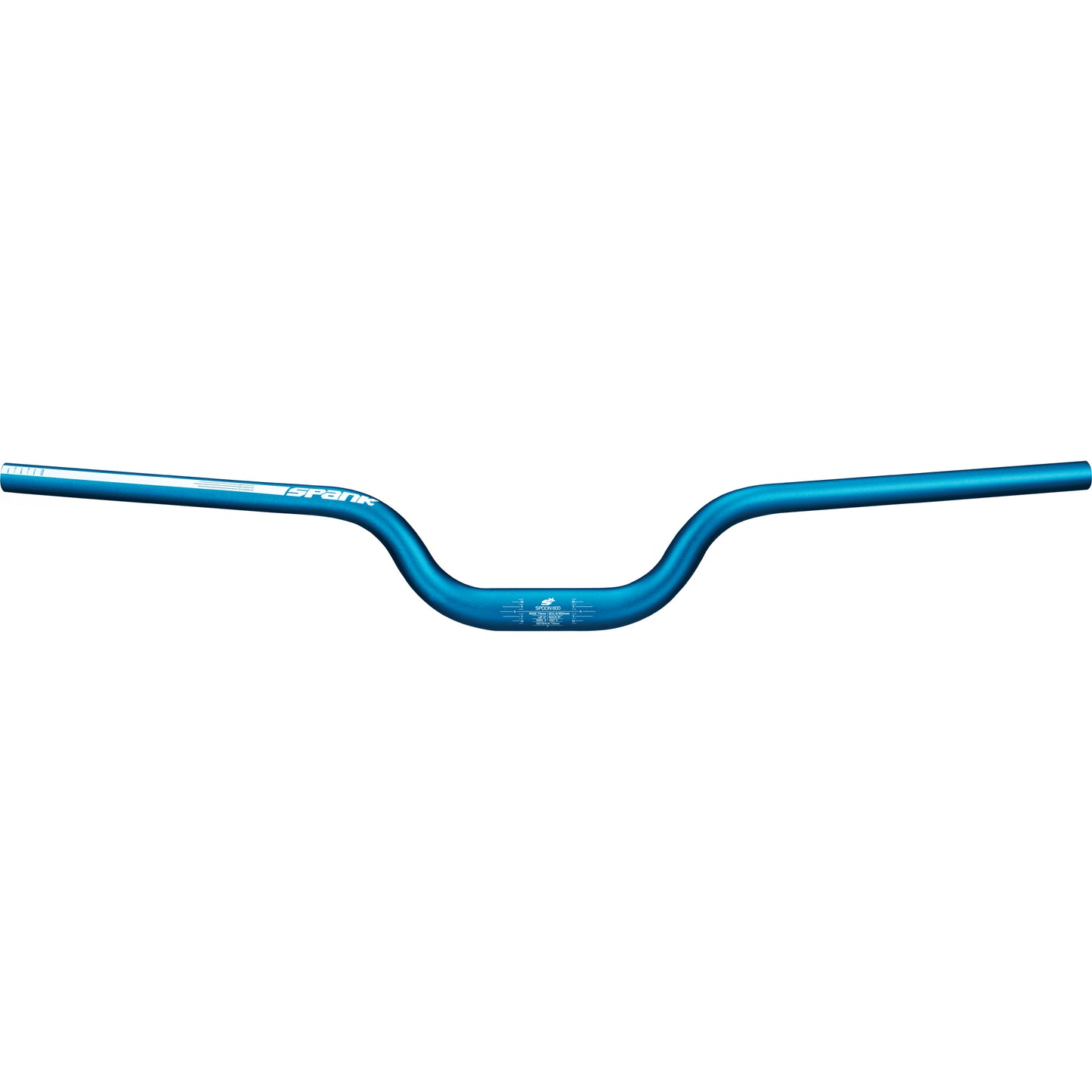 Spank SPOON 800 SkyScraper Handlebar - 31.8mm Clamp 75mm Rise Blue