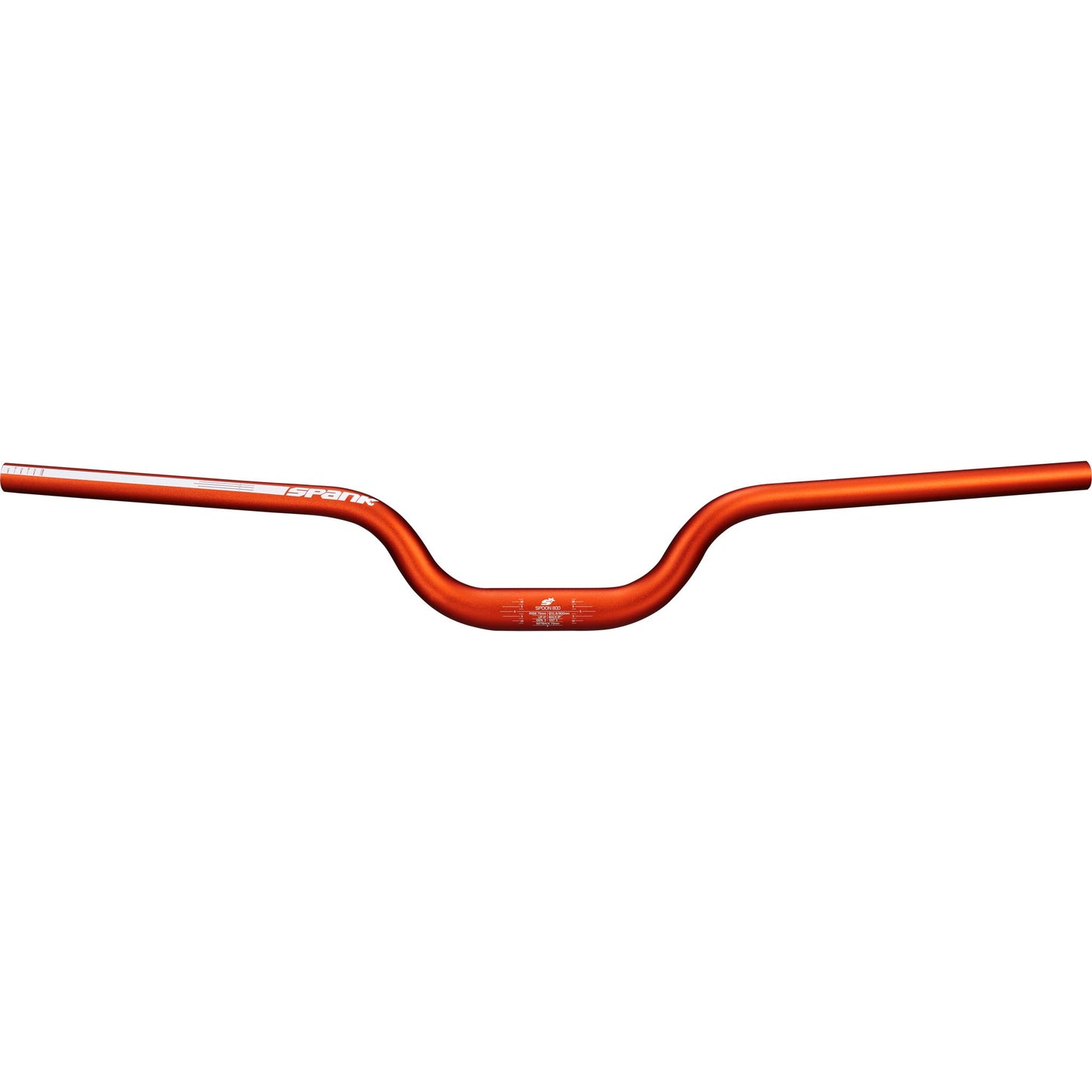 Spank SPOON 800 SkyScraper Handlebar - 31.8mm Clamp 75mm Rise Orange