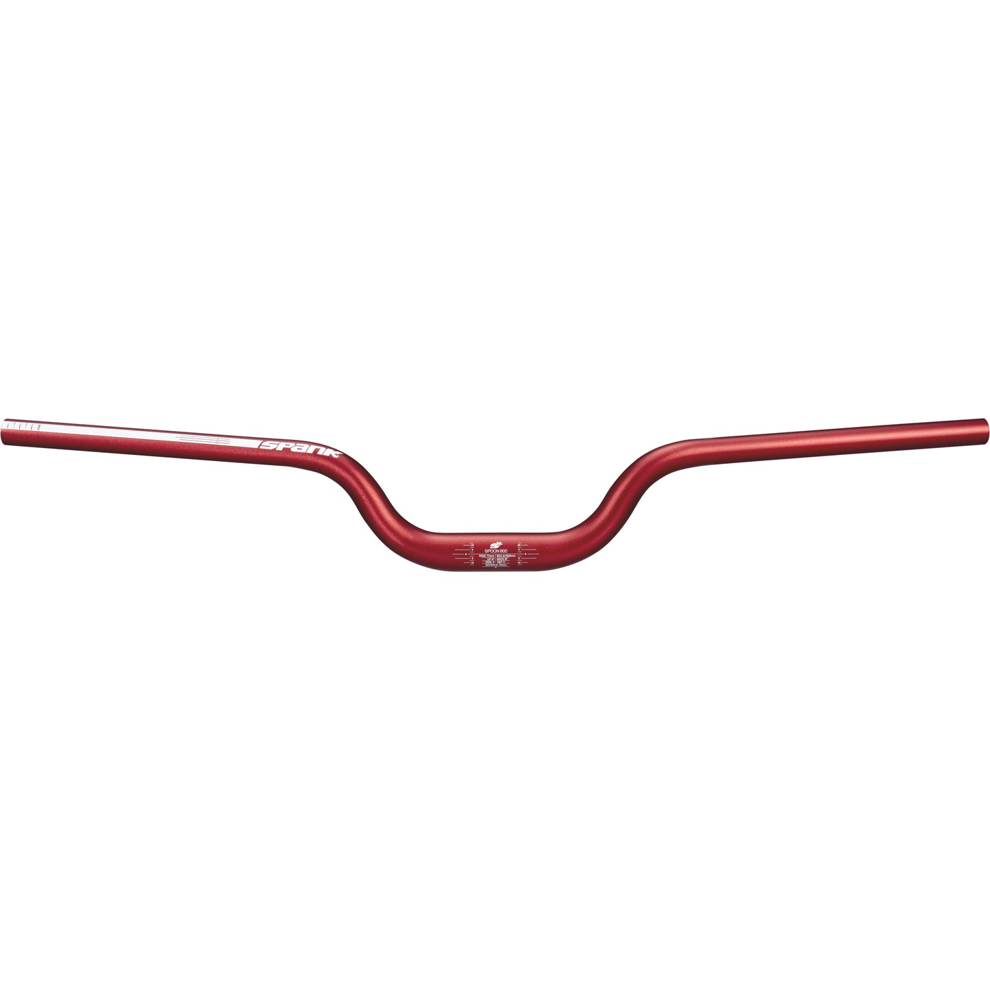 Spank SPOON 800 SkyScraper Handlebar - 31.8mm Clamp 75mm Rise Red