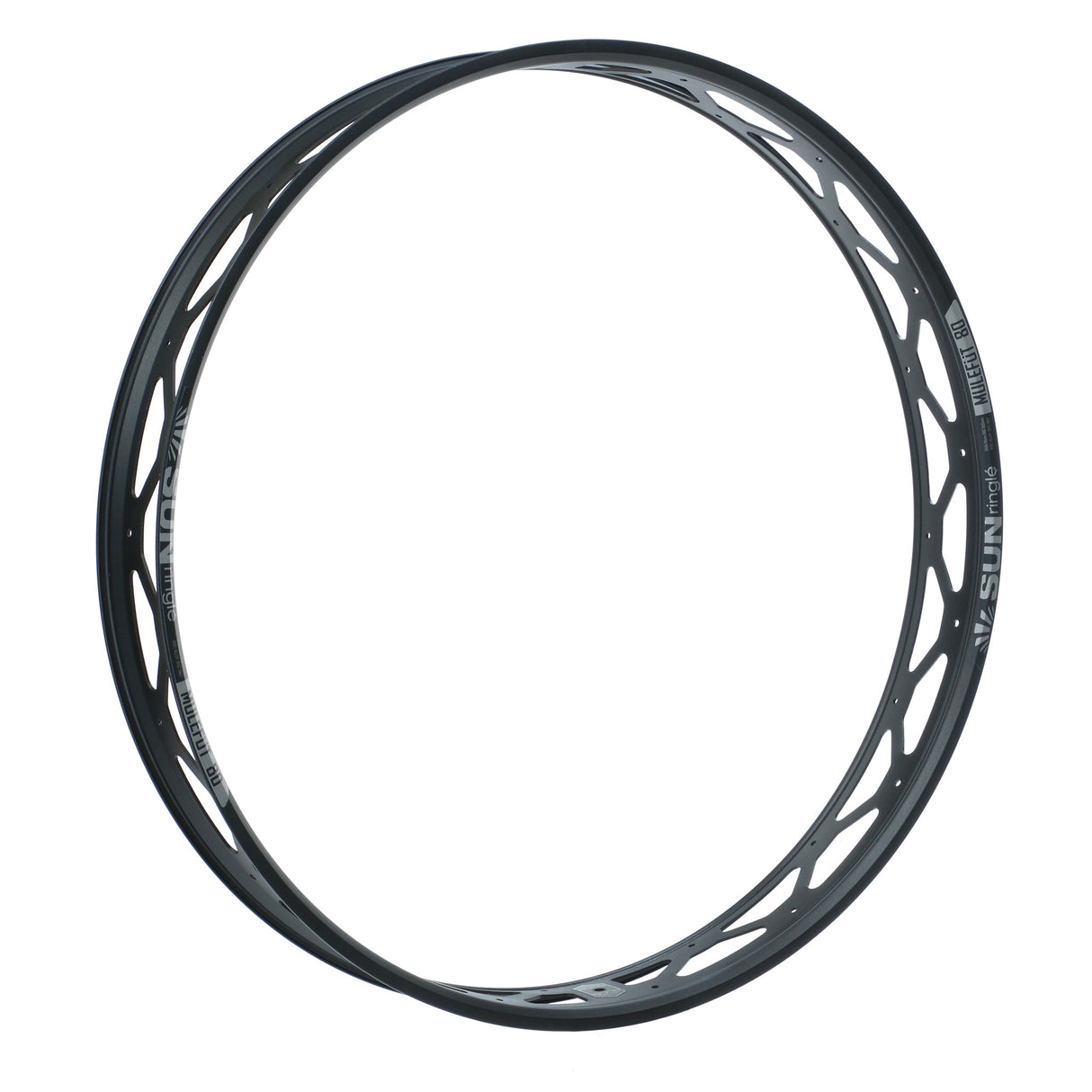 Mulefut 80 27.5" (V2) FatBike Rim, 32h Black