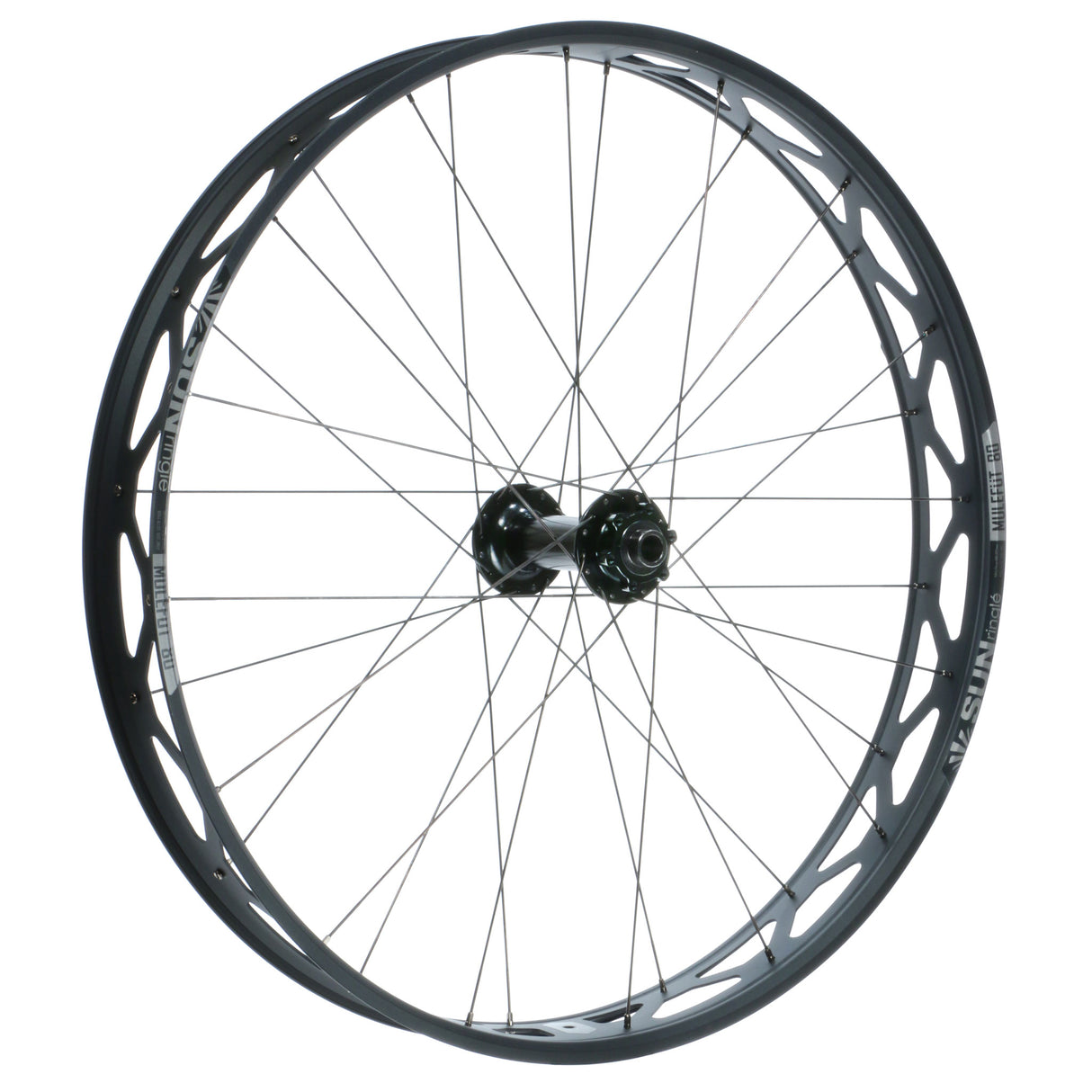Mulefut 80 27.5" FatBike Front Wheel,15x150mm, Black