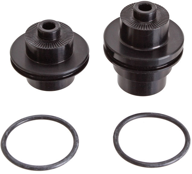 SRC/SRX End Cap Kit, Front - 9x100mm Q/R - Blk