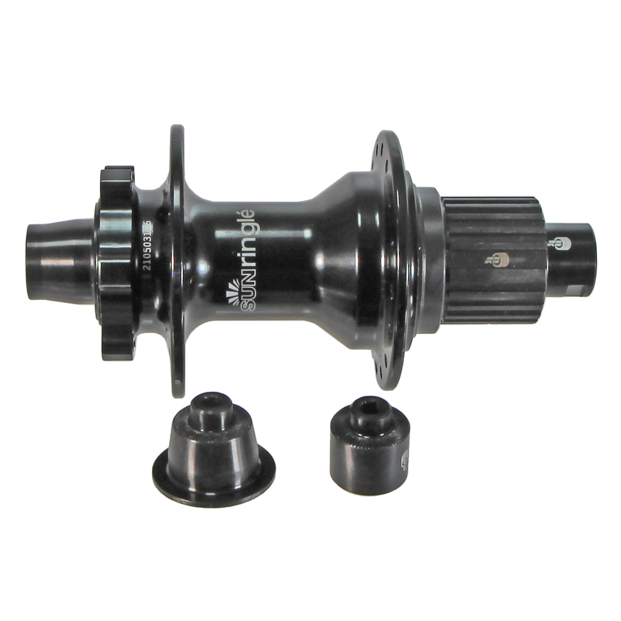 SRC Disc Rear Hub, 32h, 135QR/142TA, MS (HG+) Blk