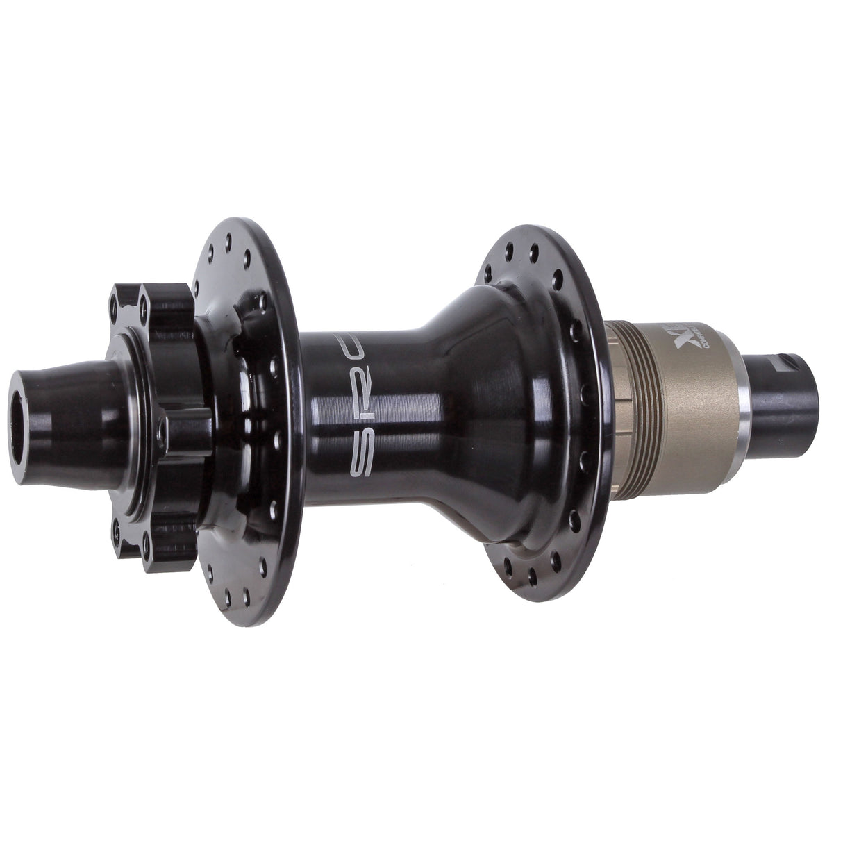 SRC Disc Rear Hub (XD) 12x135/142mm TA 32h Black