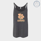Supercross BMX | Trippy Botanical Poppy Womens Tank Top