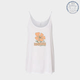 Supercross BMX | Trippy Botanical Poppy Womens Tank Top