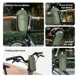 Sustainable Eco-Friendly  Recycled Tire Bike Water Bottle Bags 0.8L ROAD TO SKY