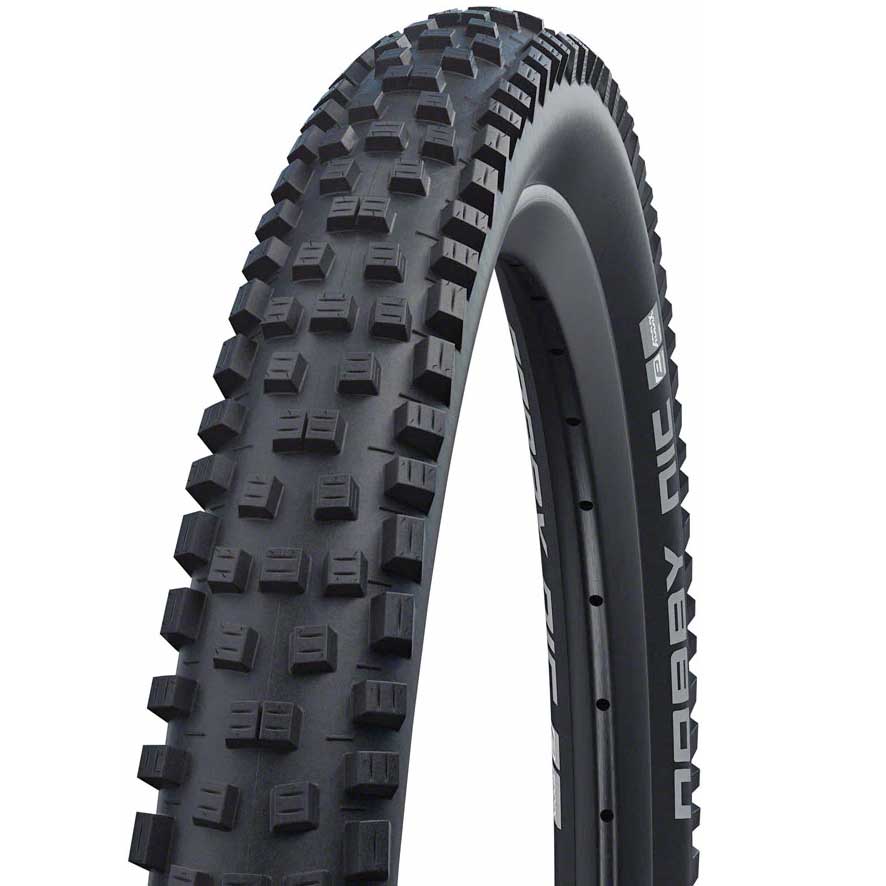 Schwalbe Nobby Nic Tire - 29 x 2.4 Tubeless Folding BLK Performance Line TwinSkin Addix