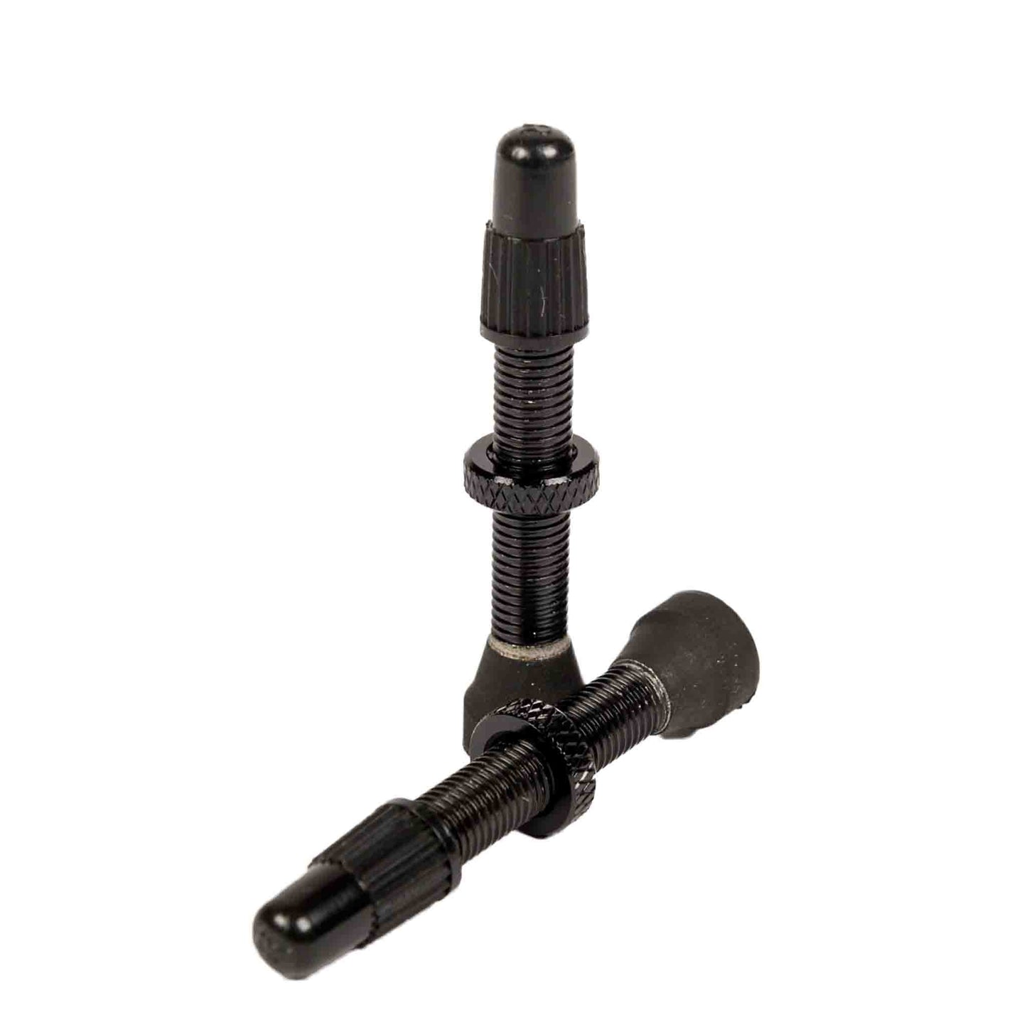 Stans Alloy Valve Stems - 35mm Pair Black