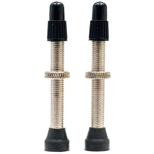 Stans Tubeless Universal Valve Stems - Brass Medium Pair