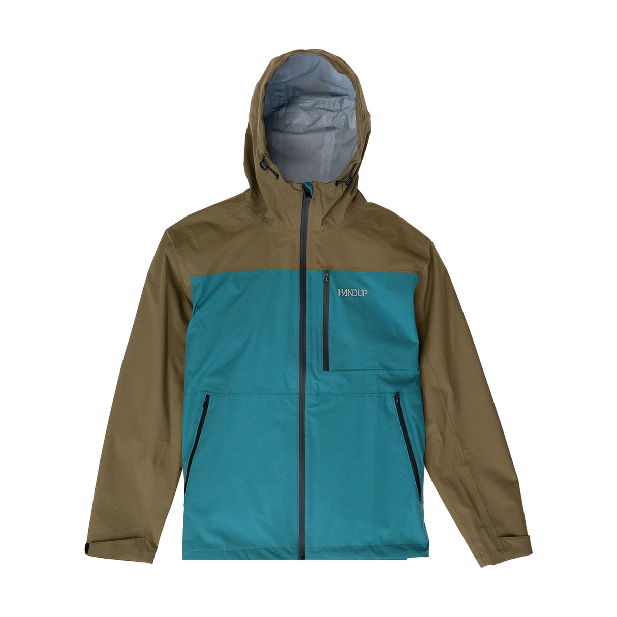 HydroSend Shell - Forest Khaki/Teal