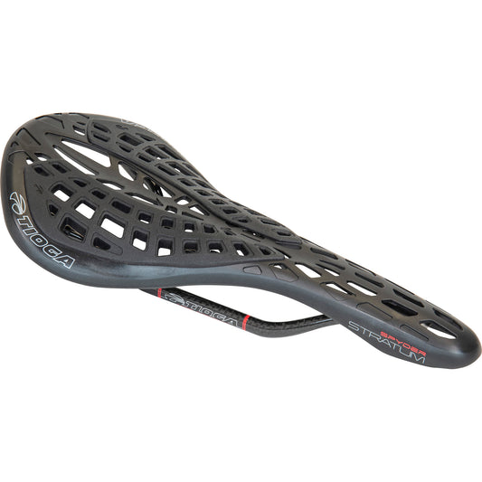 Tioga Spyder Stratum Saddle HTS Carbon Rail - Black