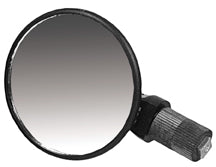 Bar End Mirror, Black