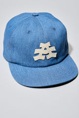 The Athletic Wavy A Denim Hat