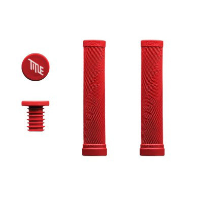 Form Slip-On Grips , Red