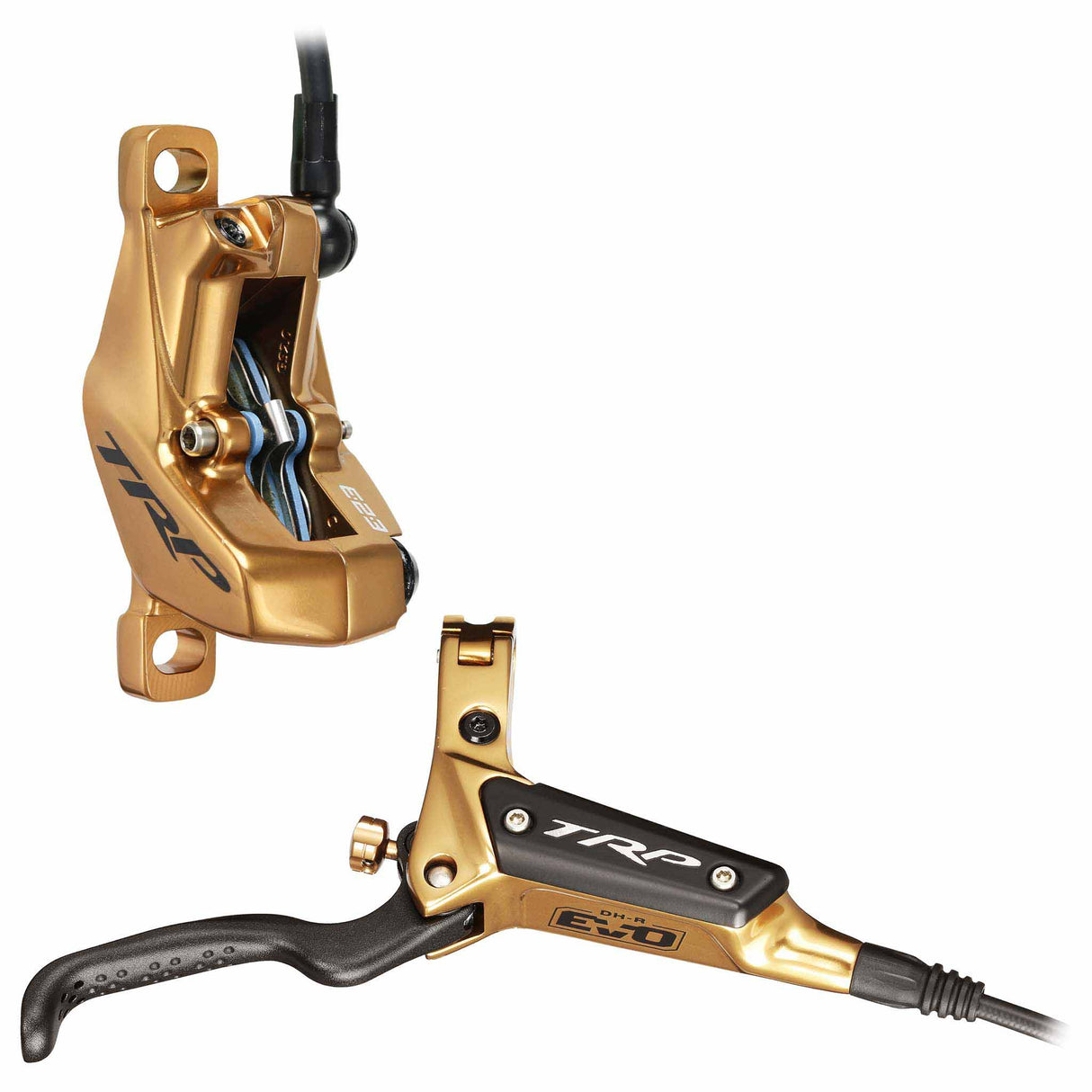 DHR EVO Disc Brake, Front/Left - Gold (HD-M846)